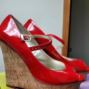 High wedges peep toe Sandals